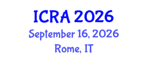 International Conference on Residential Architecture (ICRA) September 16, 2026 - Rome, Italy