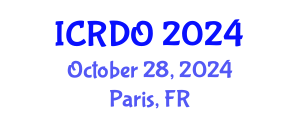International Conference on Restorative Dentistry and Orthodontics (ICRDO) October 28, 2024 - Paris, France