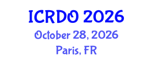 International Conference on Restorative Dentistry and Orthodontics (ICRDO) October 28, 2026 - Paris, France