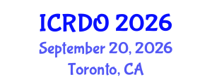 International Conference on Restorative Dentistry and Orthodontics (ICRDO) September 20, 2026 - Toronto, Canada