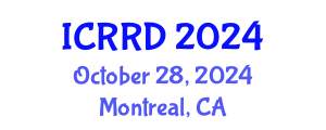 International Conference on Retinoblastoma and Retinal Disorders (ICRRD) October 28, 2024 - Montreal, Canada
