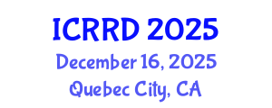 International Conference on Retinoblastoma and Retinal Disorders (ICRRD) December 16, 2025 - Quebec City, Canada