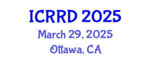 International Conference on Retinoblastoma and Retinal Disorders (ICRRD) March 29, 2025 - Ottawa, Canada