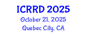 International Conference on Retinoblastoma and Retinal Disorders (ICRRD) October 21, 2025 - Quebec City, Canada