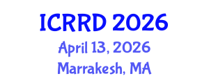 International Conference on Retinoblastoma and Retinal Disorders (ICRRD) April 13, 2026 - Marrakesh, Morocco International Conference on Retinoblastoma and Retinal Disorders (ICRRD) April 13, 2026 - Marrakesh, Morocco
