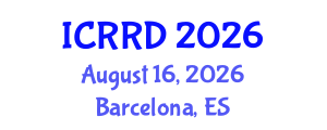 International Conference on Retinoblastoma and Retinal Disorders (ICRRD) August 16, 2026 - Barcelona, Spain International Conference on Retinoblastoma and Retinal Disorders (ICRRD) August 16, 2026 - Barcelona, Spain