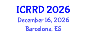 International Conference on Retinoblastoma and Retinal Disorders (ICRRD) December 16, 2026 - Barcelona, Spain International Conference on Retinoblastoma and Retinal Disorders (ICRRD) December 16, 2026 - Barcelona, Spain