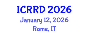 International Conference on Retinoblastoma and Retinal Disorders (ICRRD) January 12, 2026 - Rome, Italy International Conference on Retinoblastoma and Retinal Disorders (ICRRD) January 12, 2026 - Rome, Italy