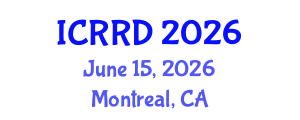 International Conference on Retinoblastoma and Retinal Disorders (ICRRD) June 15, 2026 - Montreal, Canada International Conference on Retinoblastoma and Retinal Disorders (ICRRD) June 15, 2026 - Montreal, Canada