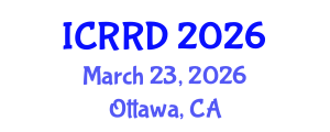 International Conference on Retinoblastoma and Retinal Disorders (ICRRD) March 23, 2026 - Ottawa, Canada International Conference on Retinoblastoma and Retinal Disorders (ICRRD) March 23, 2026 - Ottawa, Canada