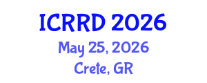 International Conference on Retinoblastoma and Retinal Disorders (ICRRD) May 25, 2026 - Crete, Greece International Conference on Retinoblastoma and Retinal Disorders (ICRRD) May 25, 2026 - Crete, Greece