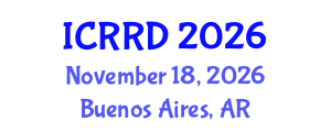 International Conference on Retinoblastoma and Retinal Disorders (ICRRD) November 18, 2026 - Buenos Aires, Argentina International Conference on Retinoblastoma and Retinal Disorders (ICRRD) November 18, 2026 - Buenos Aires, Argentina