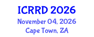 International Conference on Retinoblastoma and Retinal Disorders (ICRRD) November 04, 2026 - Cape Town, South Africa International Conference on Retinoblastoma and Retinal Disorders (ICRRD) November 04, 2026 - Cape Town, South Africa