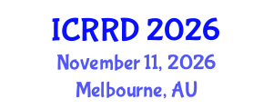 International Conference on Retinoblastoma and Retinal Disorders (ICRRD) November 11, 2026 - Melbourne, Australia International Conference on Retinoblastoma and Retinal Disorders (ICRRD) November 11, 2026 - Melbourne, Australia