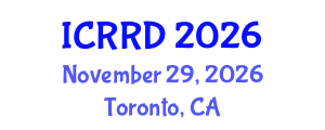 International Conference on Retinoblastoma and Retinal Disorders (ICRRD) November 29, 2026 - Toronto, Canada International Conference on Retinoblastoma and Retinal Disorders (ICRRD) November 29, 2026 - Toronto, Canada