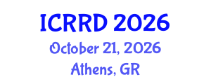 International Conference on Retinoblastoma and Retinal Disorders (ICRRD) October 21, 2026 - Athens, Greece International Conference on Retinoblastoma and Retinal Disorders (ICRRD) October 21, 2026 - Athens, Greece
