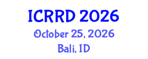 International Conference on Retinoblastoma and Retinal Disorders (ICRRD) October 25, 2026 - Bali, Indonesia International Conference on Retinoblastoma and Retinal Disorders (ICRRD) October 25, 2026 - Bali, Indonesia