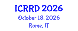 International Conference on Retinoblastoma and Retinal Disorders (ICRRD) October 18, 2026 - Rome, Italy International Conference on Retinoblastoma and Retinal Disorders (ICRRD) October 18, 2026 - Rome, Italy