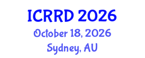 International Conference on Retinoblastoma and Retinal Disorders (ICRRD) October 18, 2026 - Sydney, Australia International Conference on Retinoblastoma and Retinal Disorders (ICRRD) October 18, 2026 - Sydney, Australia