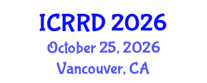 International Conference on Retinoblastoma and Retinal Disorders (ICRRD) October 25, 2026 - Vancouver, Canada International Conference on Retinoblastoma and Retinal Disorders (ICRRD) October 25, 2026 - Vancouver, Canada