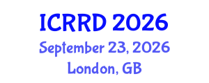 International Conference on Retinoblastoma and Retinal Disorders (ICRRD) September 23, 2026 - London, United Kingdom International Conference on Retinoblastoma and Retinal Disorders (ICRRD) September 23, 2026 - London, United Kingdom