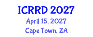 International Conference on Retinoblastoma and Retinal Disorders (ICRRD) April 15, 2027 - Cape Town, South Africa International Conference on Retinoblastoma and Retinal Disorders (ICRRD) April 15, 2027 - Cape Town, South Africa