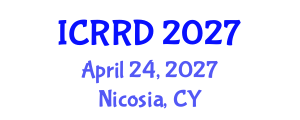 International Conference on Retinoblastoma and Retinal Disorders (ICRRD) April 24, 2027 - Nicosia, Cyprus International Conference on Retinoblastoma and Retinal Disorders (ICRRD) April 24, 2027 - Nicosia, Cyprus