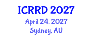 International Conference on Retinoblastoma and Retinal Disorders (ICRRD) April 24, 2027 - Sydney, Australia International Conference on Retinoblastoma and Retinal Disorders (ICRRD) April 24, 2027 - Sydney, Australia