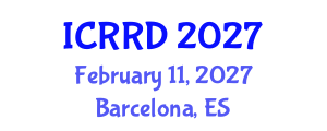 International Conference on Retinoblastoma and Retinal Disorders (ICRRD) February 11, 2027 - Barcelona, Spain International Conference on Retinoblastoma and Retinal Disorders (ICRRD) February 11, 2027 - Barcelona, Spain