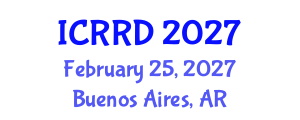 International Conference on Retinoblastoma and Retinal Disorders (ICRRD) February 25, 2027 - Buenos Aires, Argentina International Conference on Retinoblastoma and Retinal Disorders (ICRRD) February 25, 2027 - Buenos Aires, Argentina