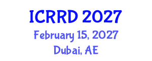 International Conference on Retinoblastoma and Retinal Disorders (ICRRD) February 15, 2027 - Dubai, United Arab Emirates International Conference on Retinoblastoma and Retinal Disorders (ICRRD) February 15, 2027 - Dubai, United Arab Emirates