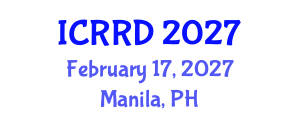 International Conference on Retinoblastoma and Retinal Disorders (ICRRD) February 17, 2027 - Manila, Philippines