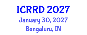 International Conference on Retinoblastoma and Retinal Disorders (ICRRD) January 30, 2027 - Bengaluru, India International Conference on Retinoblastoma and Retinal Disorders (ICRRD) January 30, 2027 - Bengaluru, India