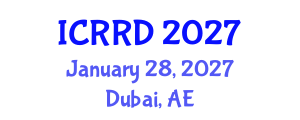International Conference on Retinoblastoma and Retinal Disorders (ICRRD) January 28, 2027 - Dubai, United Arab Emirates International Conference on Retinoblastoma and Retinal Disorders (ICRRD) January 28, 2027 - Dubai, United Arab Emirates