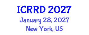 International Conference on Retinoblastoma and Retinal Disorders (ICRRD) January 28, 2027 - New York, United States International Conference on Retinoblastoma and Retinal Disorders (ICRRD) January 28, 2027 - New York, United States
