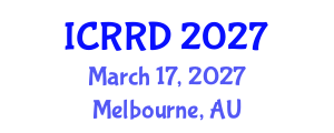International Conference on Retinoblastoma and Retinal Disorders (ICRRD) March 17, 2027 - Melbourne, Australia International Conference on Retinoblastoma and Retinal Disorders (ICRRD) March 17, 2027 - Melbourne, Australia