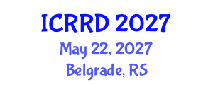 International Conference on Retinoblastoma and Retinal Disorders (ICRRD) May 22, 2027 - Belgrade, Serbia International Conference on Retinoblastoma and Retinal Disorders (ICRRD) May 22, 2027 - Belgrade, Serbia