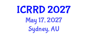 International Conference on Retinoblastoma and Retinal Disorders (ICRRD) May 17, 2027 - Sydney, Australia International Conference on Retinoblastoma and Retinal Disorders (ICRRD) May 17, 2027 - Sydney, Australia