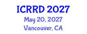 International Conference on Retinoblastoma and Retinal Disorders (ICRRD) May 20, 2027 - Vancouver, Canada International Conference on Retinoblastoma and Retinal Disorders (ICRRD) May 20, 2027 - Vancouver, Canada