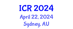 International Conference on Rheology (ICR) April 22, 2024 - Sydney, Australia