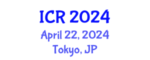 International Conference on Rheology (ICR) April 22, 2024 - Tokyo, Japan