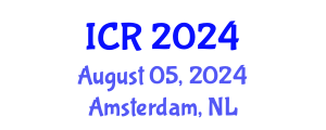 International Conference on Rheology (ICR) August 05, 2024 - Amsterdam, Netherlands