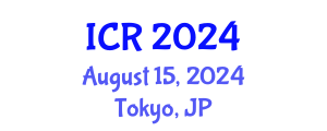 International Conference on Rheology (ICR) August 15, 2024 - Tokyo, Japan