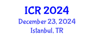 International Conference on Rheology (ICR) December 23, 2024 - Istanbul, Turkey