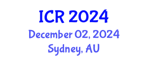 International Conference on Rheology (ICR) December 02, 2024 - Sydney, Australia