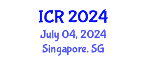 International Conference on Rheology (ICR) July 04, 2024 - Singapore, Singapore