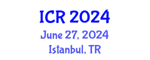 International Conference on Rheology (ICR) June 27, 2024 - Istanbul, Turkey