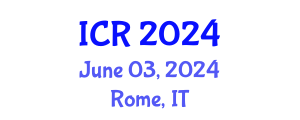 International Conference on Rheology (ICR) June 03, 2024 - Rome, Italy
