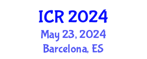 International Conference on Rheology (ICR) May 23, 2024 - Barcelona, Spain