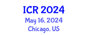 International Conference on Rheology (ICR) May 16, 2024 - Chicago, United States